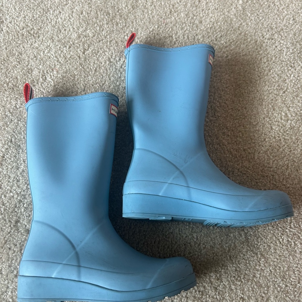 Hunter Classic Blue Waterproof Boots - Picture 8 of 13